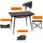 Rectangular Outdoor Picnic Table-1808699986