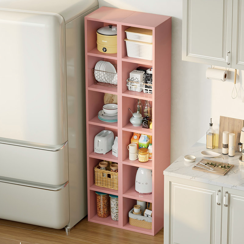 Étagère de rangement Trammell, Rose