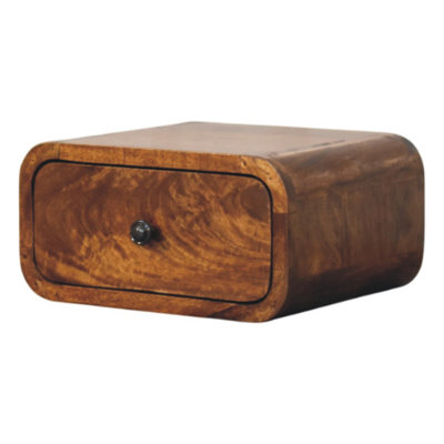 Archeveque 30cm W Solid Wood Bedside Table