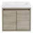 24.5" Wall-Mounted Single Bathroom Vanity Set