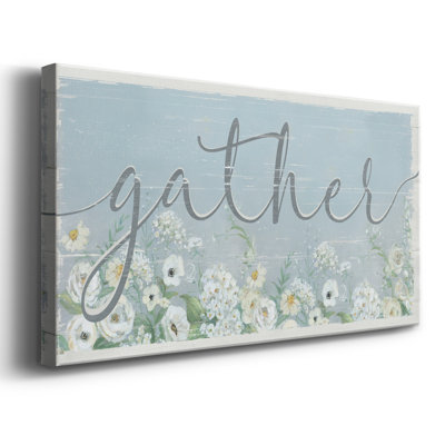 «Gather Garden» - Impression sur toile tendue