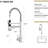 Bathroom And Residential Faucet - Brushed Nickel, Made From Stainless Steel 304 Nickel Kitchen Sleek Modern Style, Crafted With-321022016