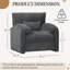Upholstered Armchair-1967340511