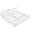 Lit plateforme tapissier confortable avec rangement pratique pour les chambres modernes et organisées-1870982984