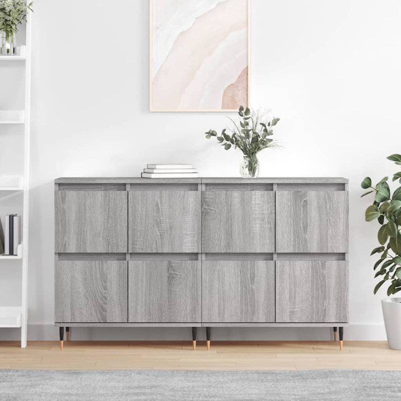 Sideboards Engineered Wood, Grey Sonoma