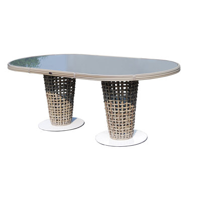 Dynasty Outdoor Oval Dining Table