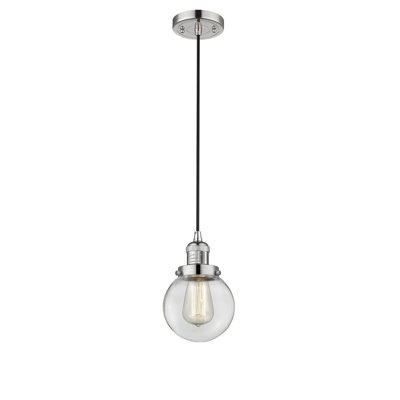 Luminaire suspendu sphère 1 lumière Clementina