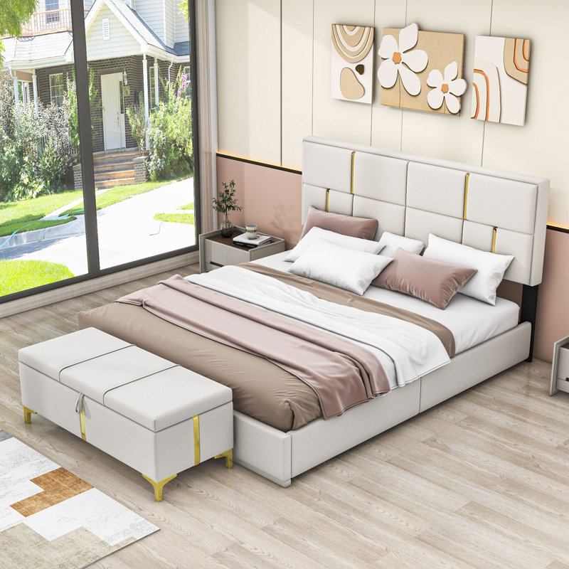 Ensemble de chambre à coucher 2 pièces Palisano