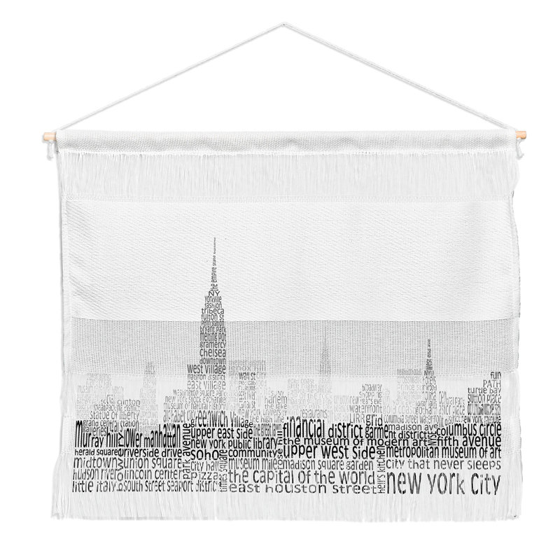 Polyester Wall Hanging, 16" H x 22" W