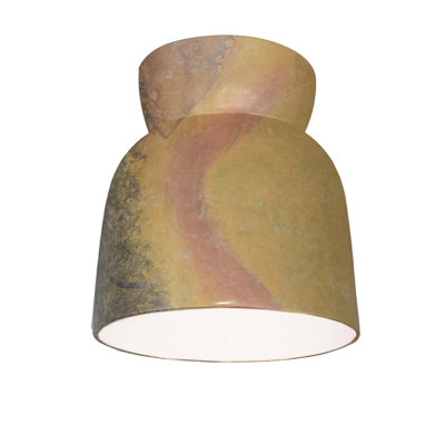 Logan 8" Single Light Flush Mount