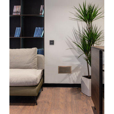 Registres muraux et de plafond Stellar Air - 2 x 8 (ouverture de conduit) - Design industriel