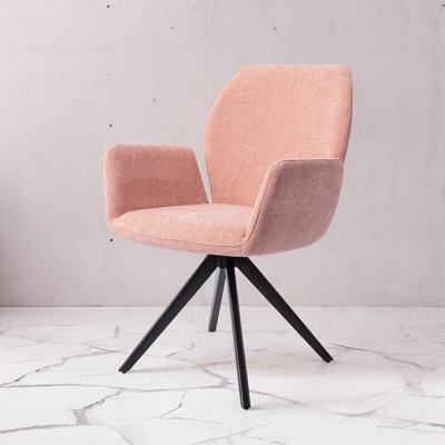 Dahana 120.65cm H Polyester Blend Upholstered Metal Armchair