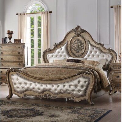 Okeefe Arched Queen Upholstered Standard Bed -  Astoria Grand, 1FFB753ABA514C73A05F6BBA4F7C4697