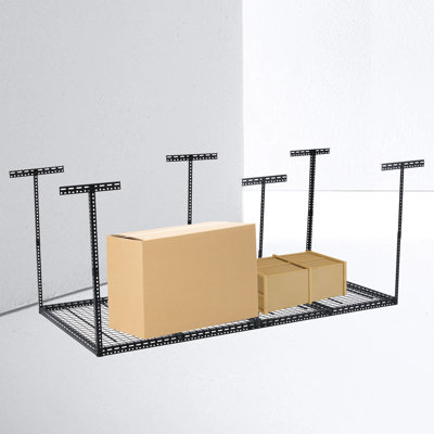 Étagère de rangement suspendue au plafond 4 x 8 pi