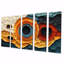 Nuchem - Abstract Spirals Wall Art - Art mural moderne sur toile-956393374-956393373