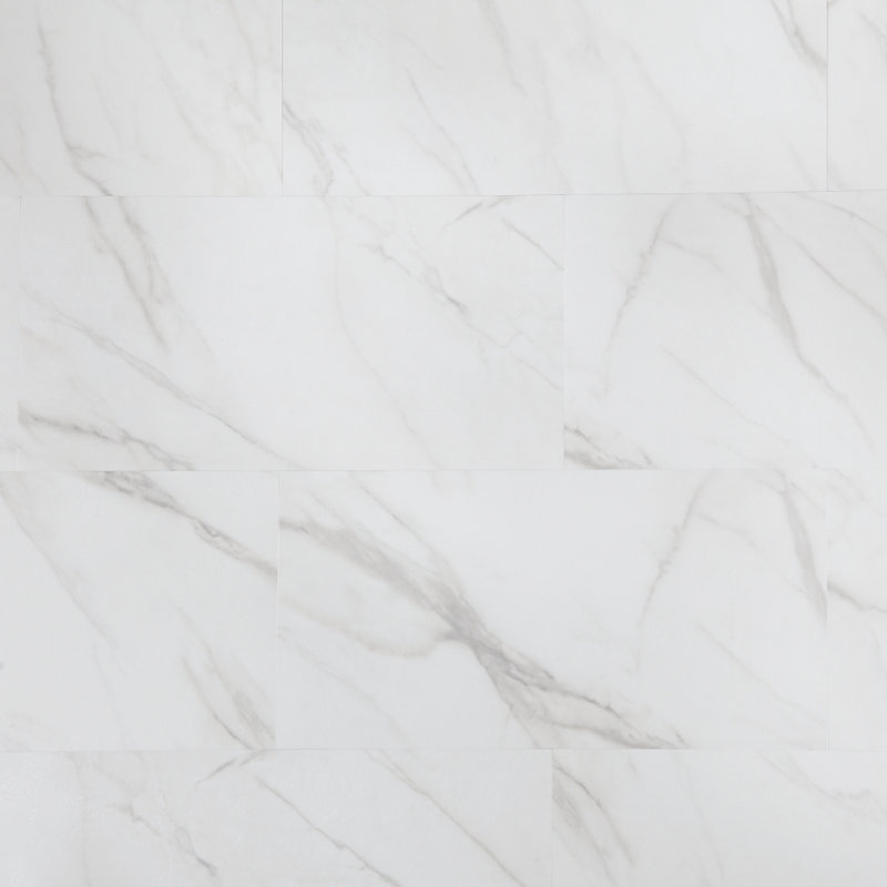 ADURA®Flex with Microban® Legacy 12" x 24" x 2.5mm Luxury Vinyl Plank, White with Gray