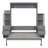 Queen Murphy Bed with Storage Drawers, Shelves & Integrated LED Lights-841867420