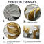Clorene Golden Plams Midnight Collage II - palmiers et palmiers, art mural-929174214-929174213-929174266