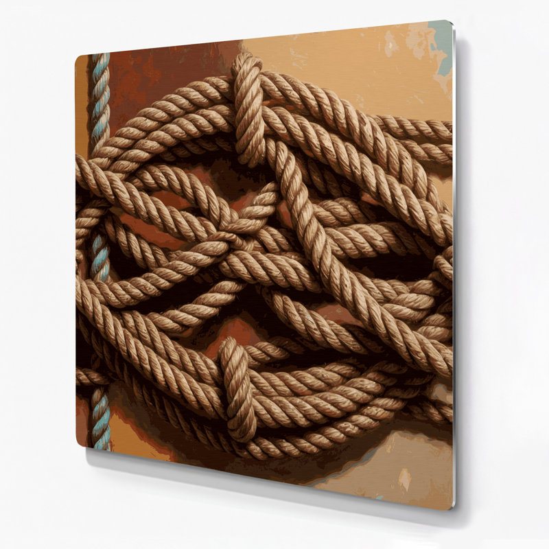 Art mural en métal brun sud-ouest 71, H 144 po x l 144 po x P 0,05 po