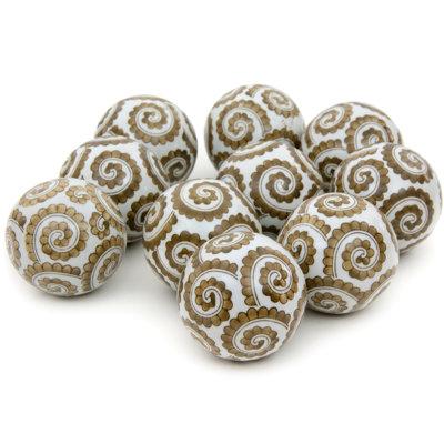 Stripes Decorative Ball Sculpture