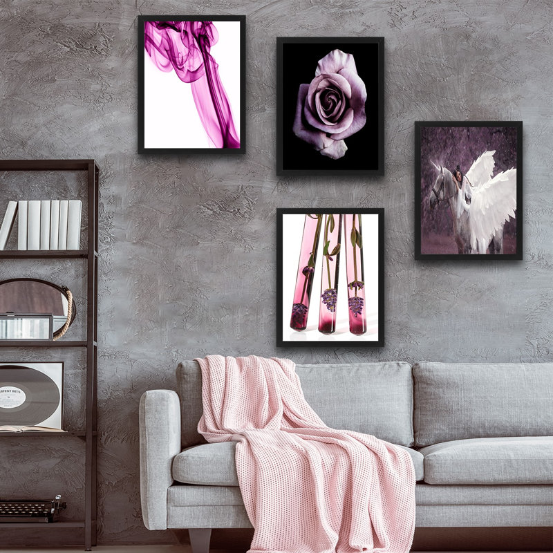 Anonymous - 4 Piece Single Picture Frame Print