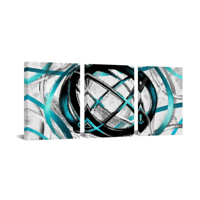 3 Piece Wrapped Canvas Wall Art