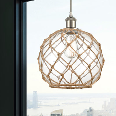 Luminaire suspendu sphère 1 lumière Tobey