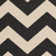 Tapis noir / beige en coton Arneshia