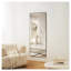 Miroir de plancher 70 "x 31" pleine longueur avec cadre en alliage d'aluminium noir