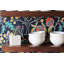 Tablettes décoratives flottantes | Tablettes en bois de noyer noir avec supports-409238609