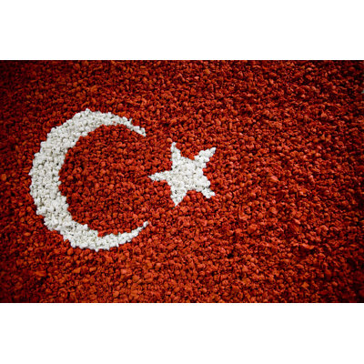Flag Of Turkey - Wrapped Canvas Print