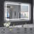 Amirie Rectangular Bathroom Led Mirror Backlit Touch Switch Dimmable 3CCT Anti-fog-90289402