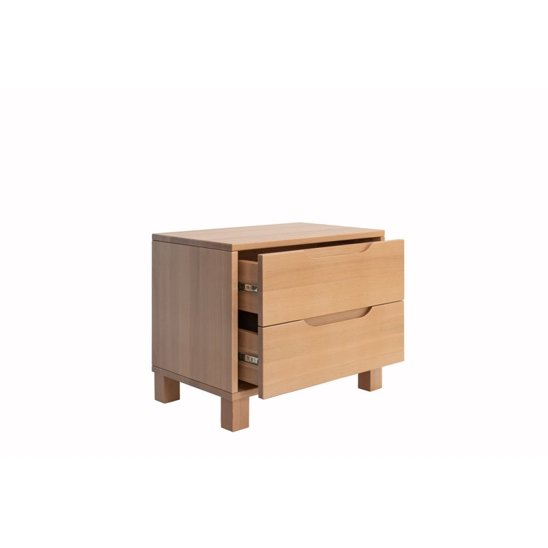 Ahja 2 Drawer Bedside Table