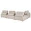 Carota 4 Seater Modular Corner Sofa Sectional-2131975128
