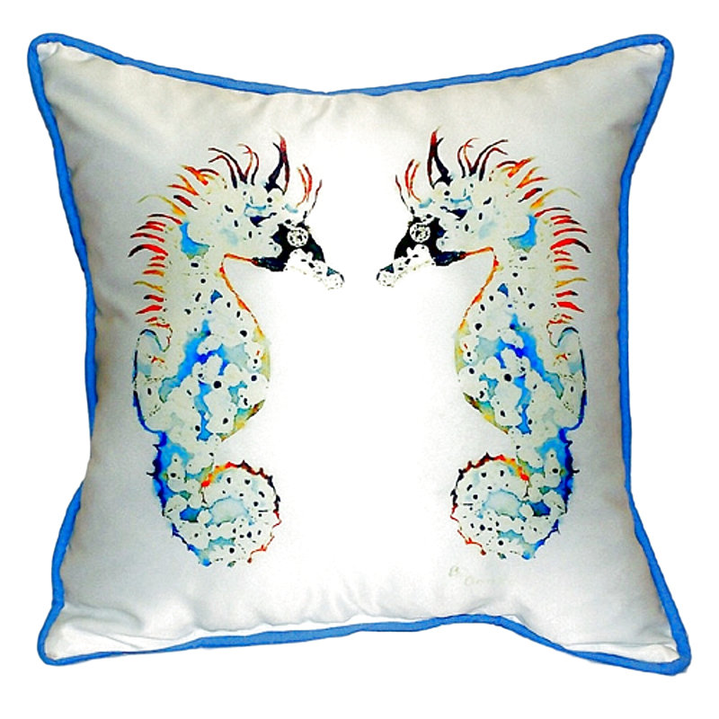 Housse et insert de coussin d'extérieur carré Seahores, Petit