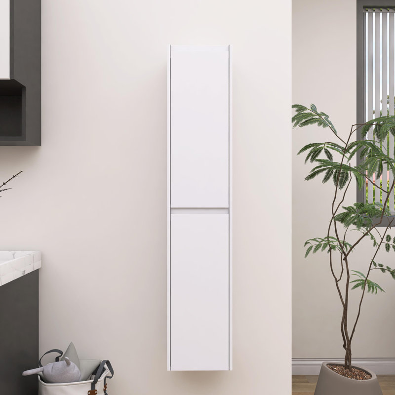 Bathroom Cabinet, White