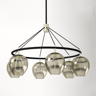Rundy 5 - Light Metal Chandelier