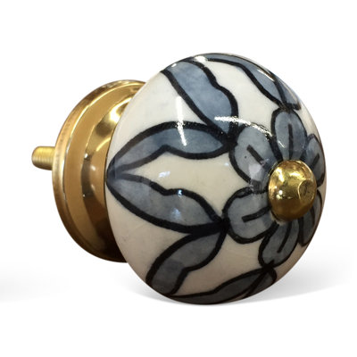 Handpainted Round Knob