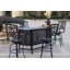 Tabouret de bar pivotant avec coussin 29 po Anhar