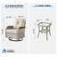 Ensemble de trois chaises pivotantes d'extérieur-1750736266