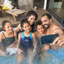 Spa gonflable pour 5 à 7 personnes Bestway SaluSpa Bali, spa rond, 85 po x 28 po-130669215