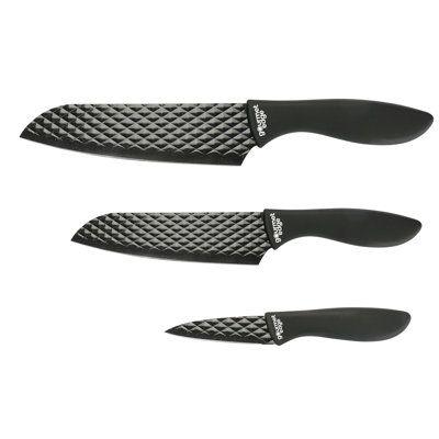 Ensemble de couteaux à losanges assortis