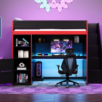Lit mezzanine Gaming