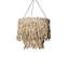 'Wiggle' Wood Chandelier