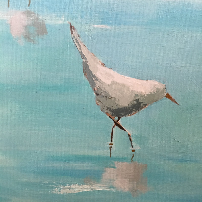 Piper par Phyllis Adams, H 21,25 po x l 17,25 po x P 0,875 po