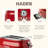 HADEN 1.8 Quarts Stainless Steel Electric Tea Kettle