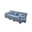 Canapé modulaire 3 places à assise profonde et canapé modulaire, canapé en chenille, meubles rembourrés doux et confortables pour salon, appartement, studio, bureau, chenille-928618289