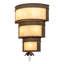 18" Wide Rope Trimmed Cilindro Wall Sconce