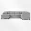 Canapé modulaire en U avec rangement et ports USB-528398758
