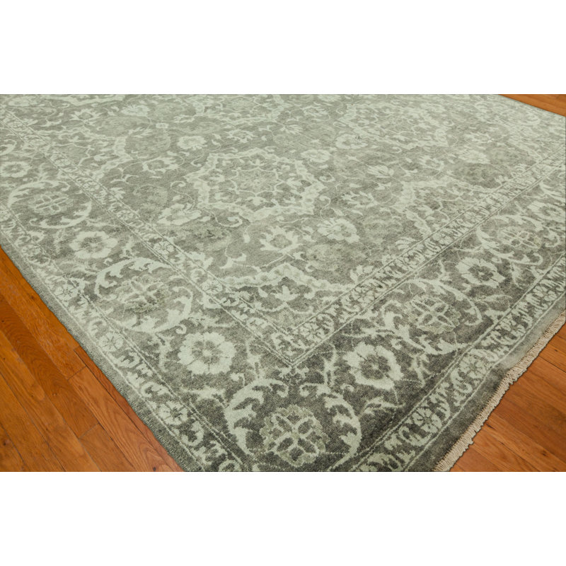 McLelland Wool Oriental Area Rug, Rectangle 2' x 3'